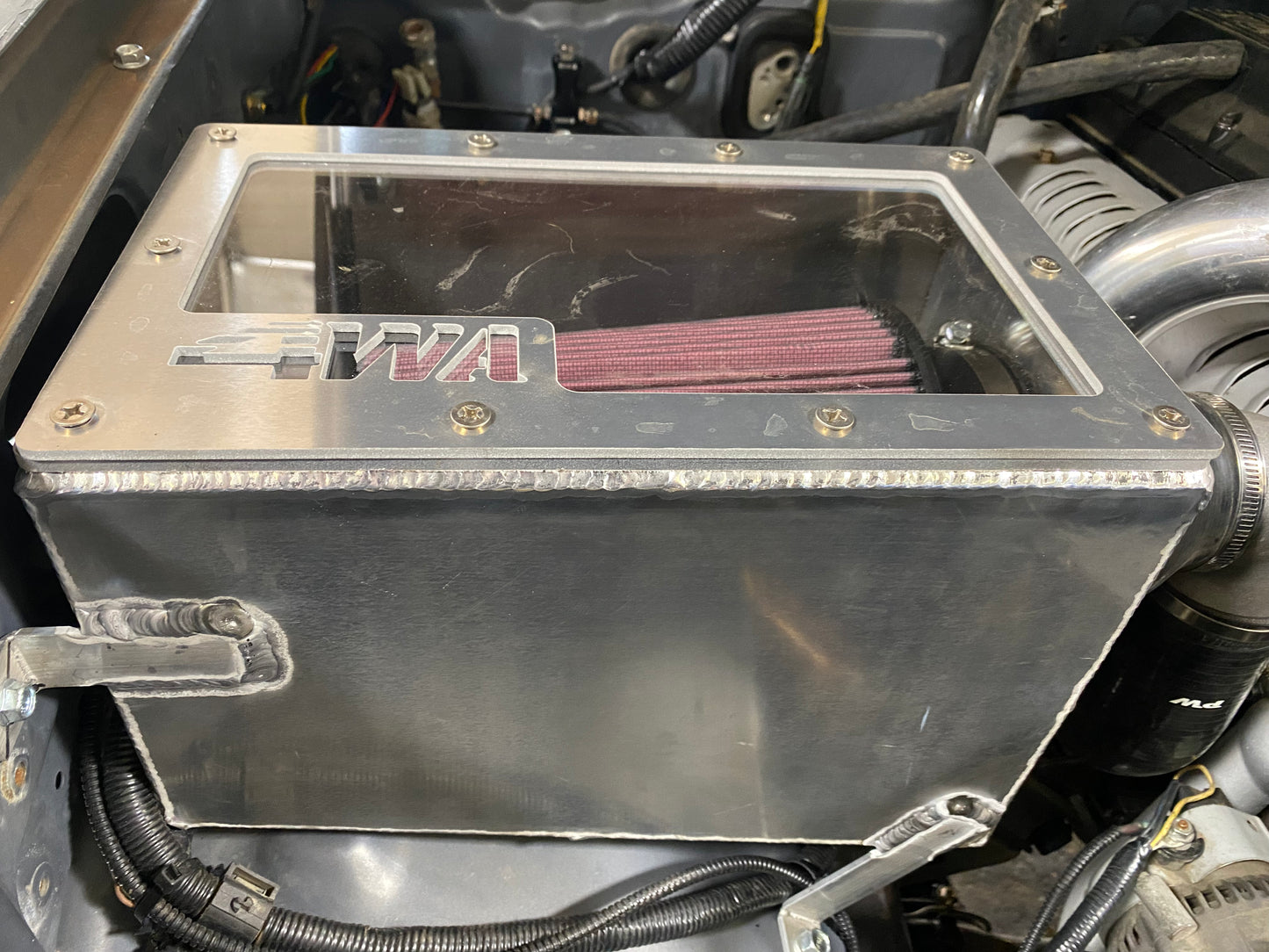 80 Series High Flow Aluminum Airbox